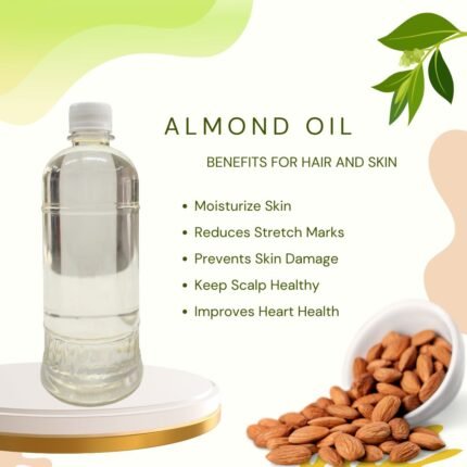Cold press Sweet Almond oil બદામ તેલ 100 ml